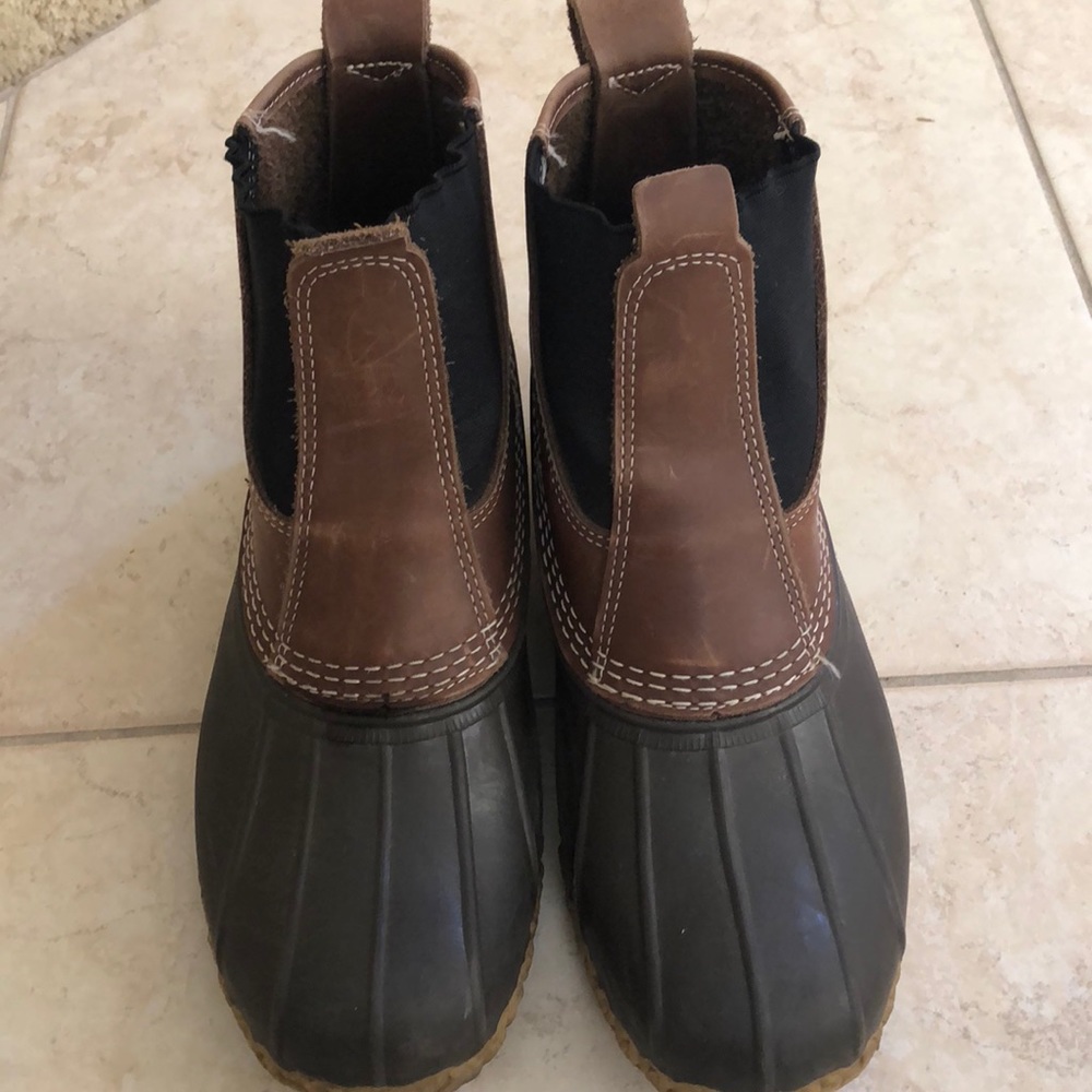 LL bean rain boots -men